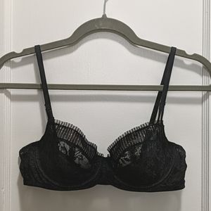 34C Victoria's Secret lace and glitter demi bra
